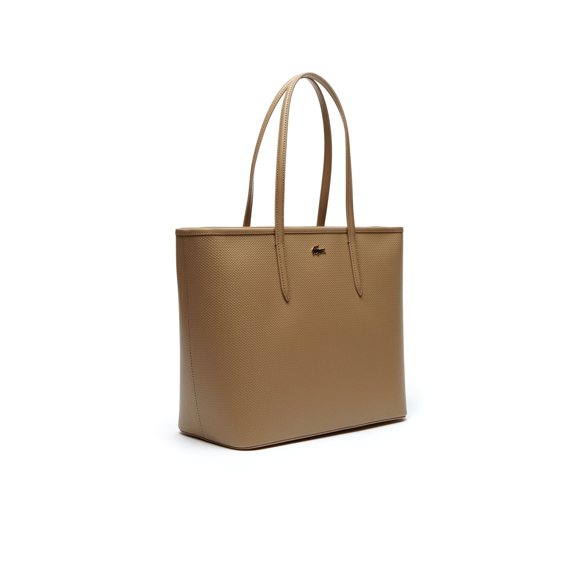 Women's Chantaco Large Zippered Piqué Leather Tote Bag – lacosteph